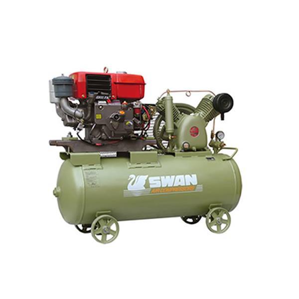 Swan Air Compressor 12Bar 10HP 900rpm 406L/min HVU-205E(LA186)